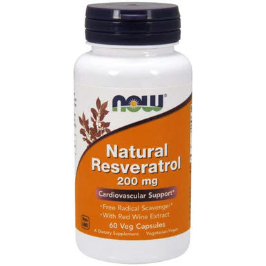 Natural Resveratrol 200mg 60vc G17291