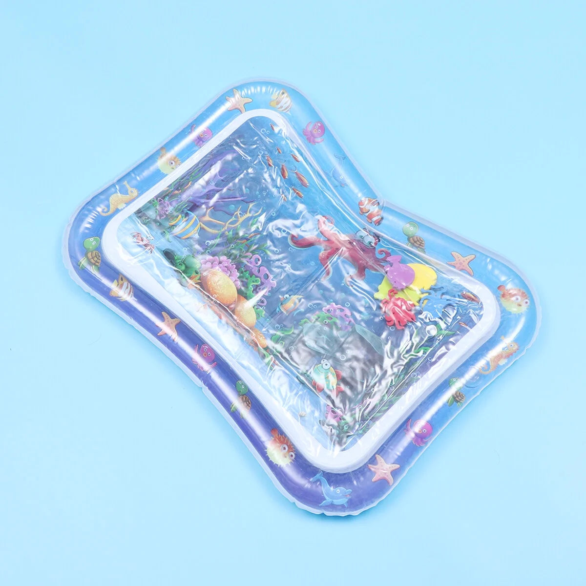 Inflatable Crawling Cushion Water Play Mat (Blue) Y630