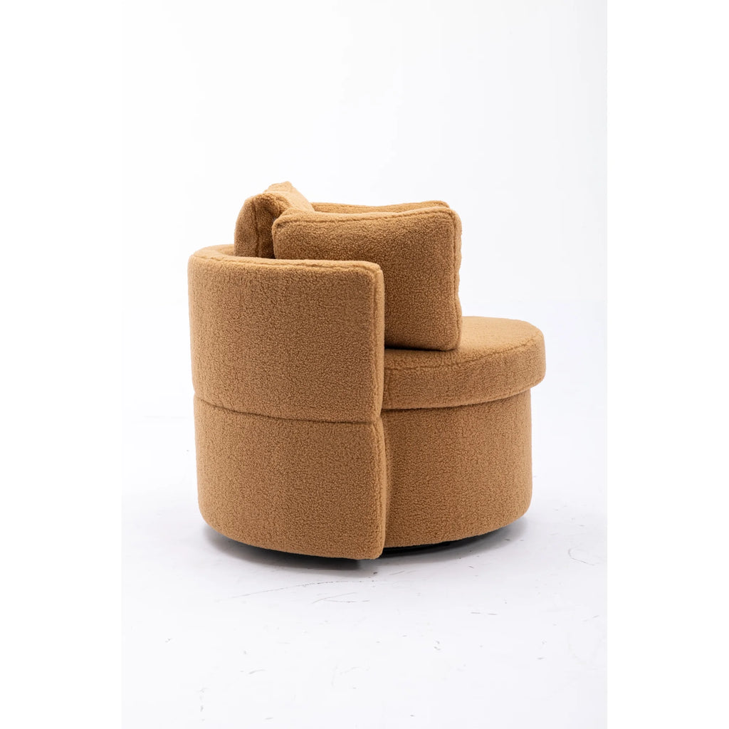 Brown Swivel Storage Chair L46712