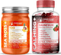 Pineapple Mango Sea Moss Gel and Magnesium Glycinate Gummies O94610