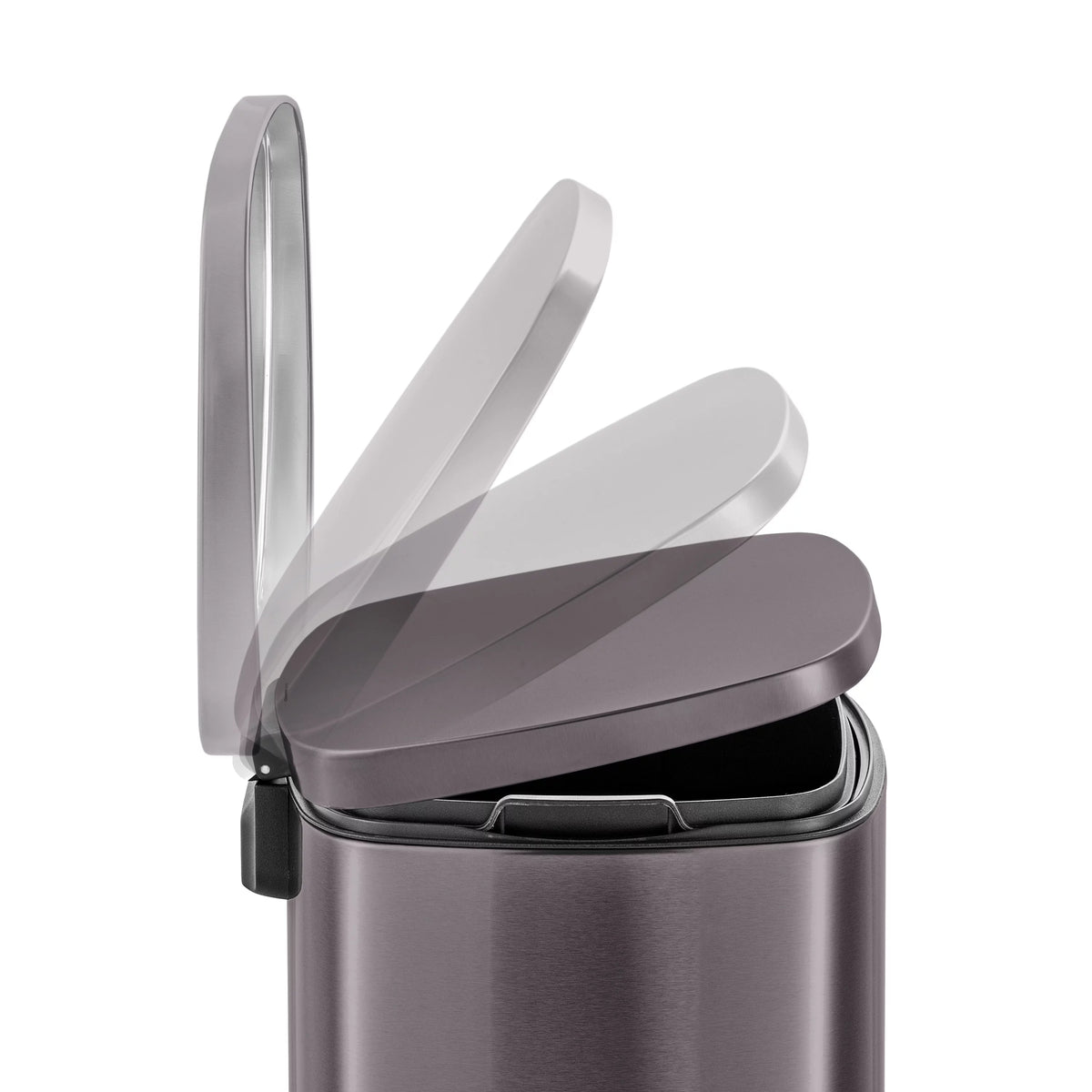 13.2 Gallon Rectangular Step On Trash Can Y940