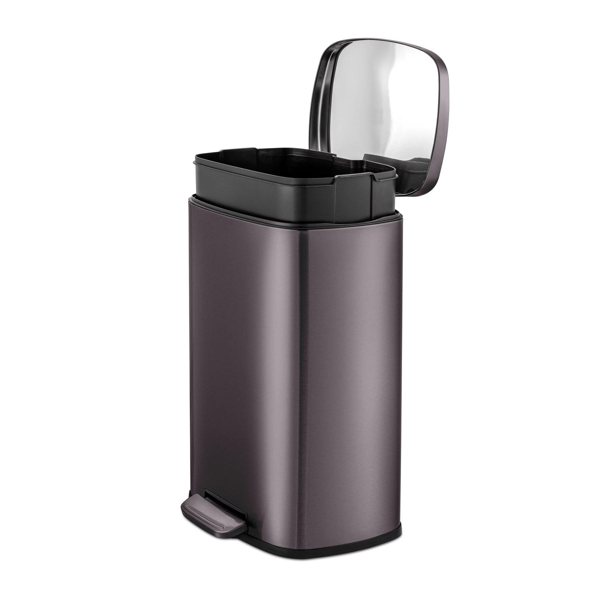 13.2 Gallon Rectangular Step On Trash Can Y940