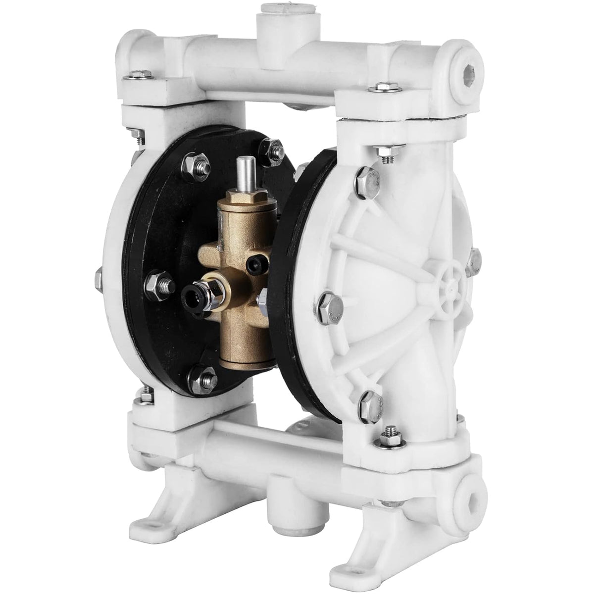 Air-Operated Double Diaphragm Pump 1/2 inch Polypropylene 13 GPM Max 100PSI K54987