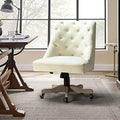 Teal Tufted Upholstered Office Chair A349