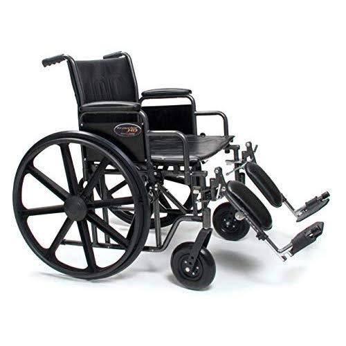 Detachable Full Arm Wheelchair with Swingaway Footrest H187190