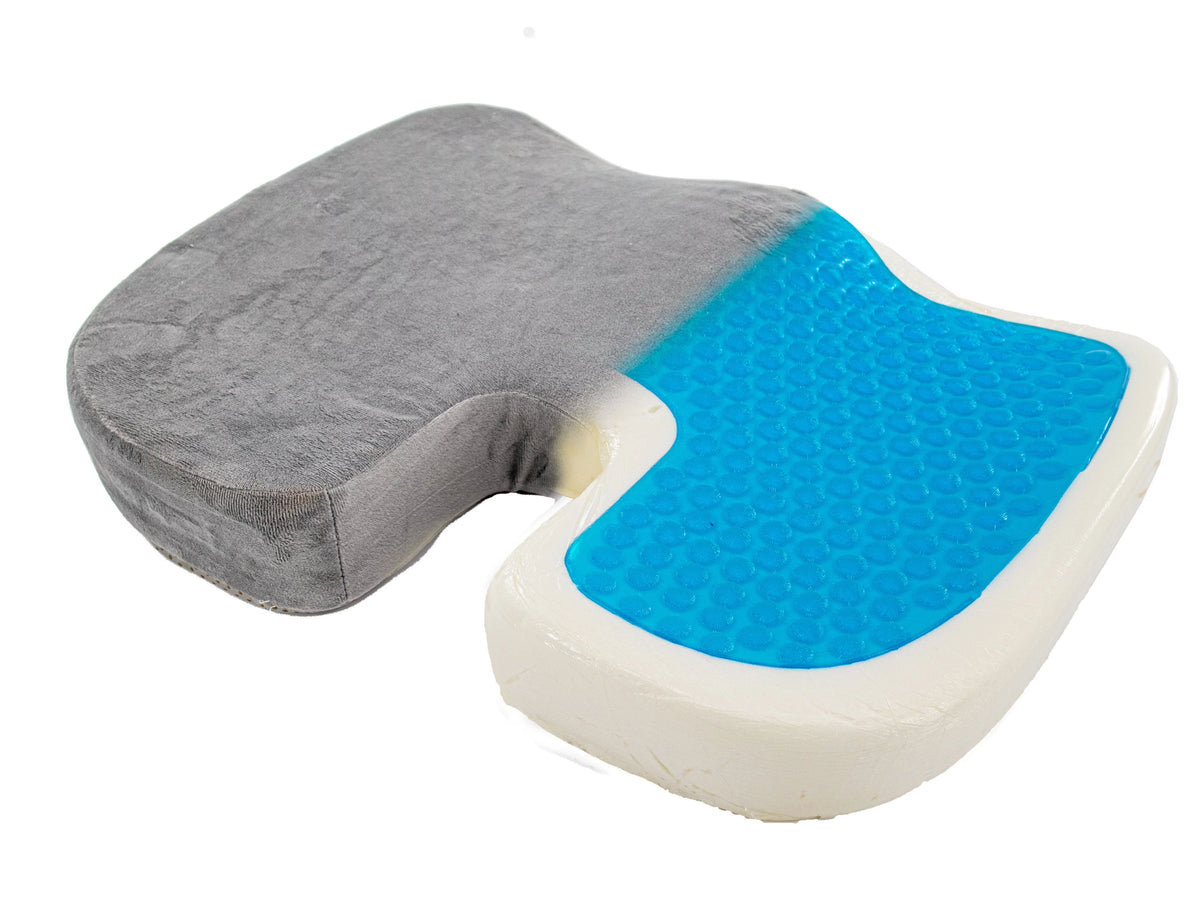 Memory Foam Cooling Gel Seat Cushion W86370