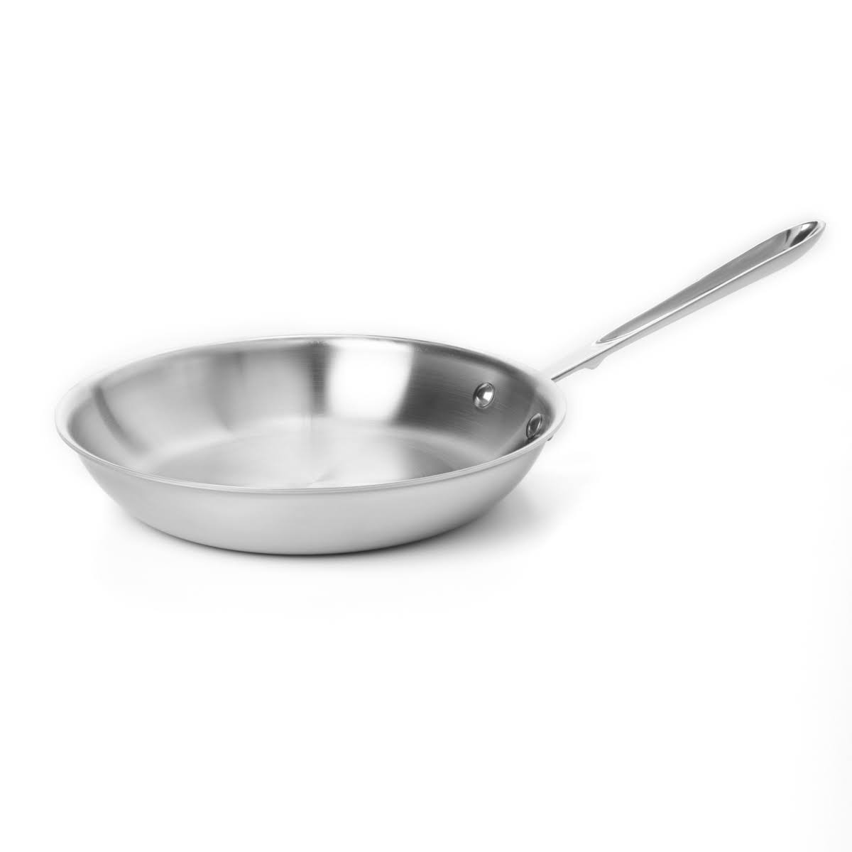 Brushed Stainless 10x22 Fry Pan V7043