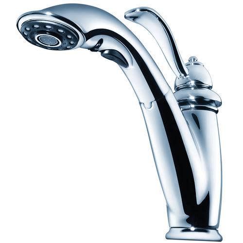 Tuscan Bronze Single Handle Pull-Out Kitchen Faucet P11456