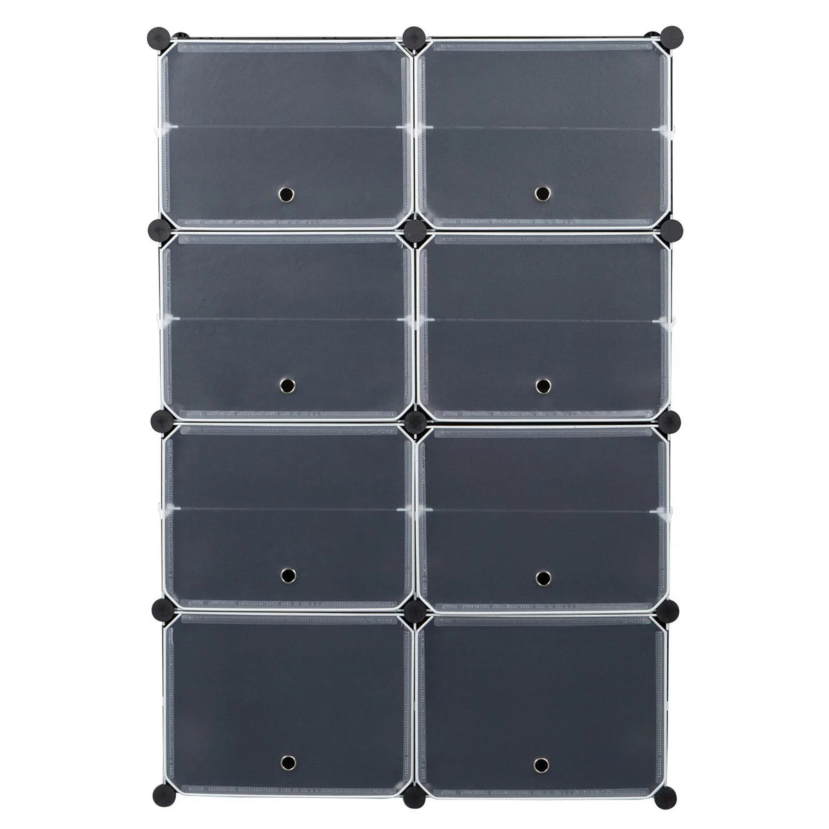 Portable Black Shoe Storage Organizer Tower Q79702