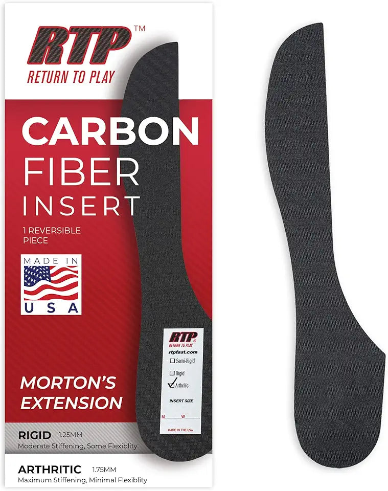 Carbon Fiber Morton's Extension Shoe Insert 31 cm Men's Size 14 A974658