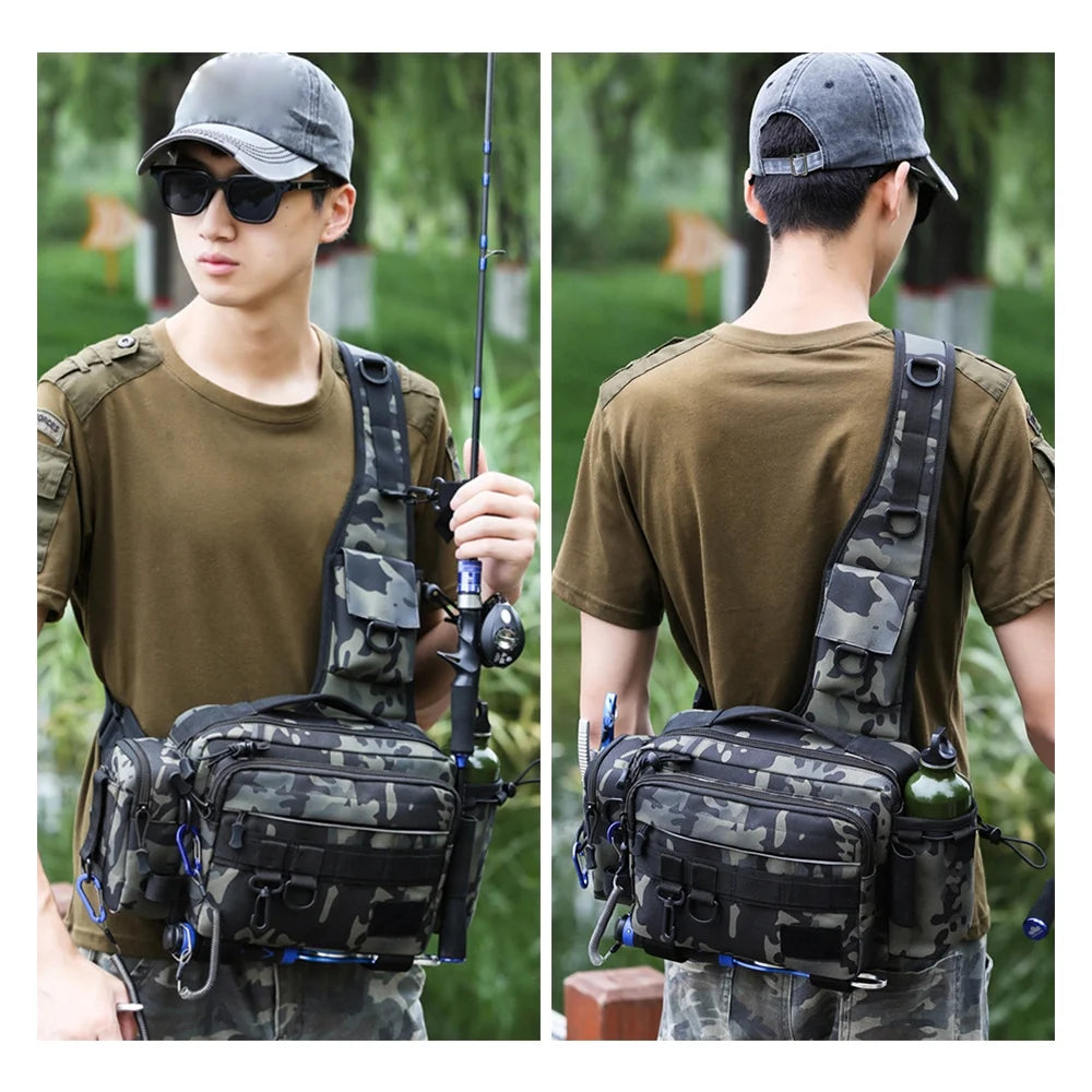 Fishing Sling Pack Waist Bag H39485
